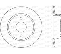 BDA1395.10 OPEN PARTS Disco freno per NISSAN