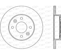 BDA1446.10 OPEN PARTS Disco freno per DACIA,RENAULT