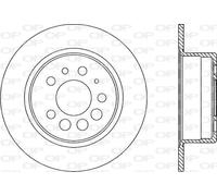 BDA1597.10 OPEN PARTS Disco freno per VOLVO