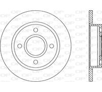 BDA1660.10 OPEN PARTS Disco freno per FORD,MAZDA