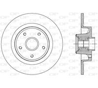 BDA1960.30 OPEN PARTS Disco freno per RENAULT