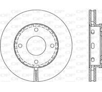 BDA2055.20 OPEN PARTS Disco freno per MITSUBISHI,SMART