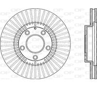 BDA2075.20 OPEN PARTS Disco freno per MAZDA