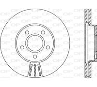 BDA2152.20 OPEN PARTS Disco freno per FORD,VOLVO