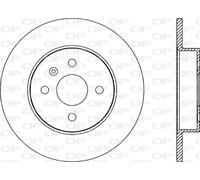 BDA2175.10 OPEN PARTS Disco freno per OPEL,VAUXHALL