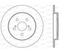 BDA2524.10 OPEN PARTS Disco freno per LEXUS,SUBARU,TOYOTA