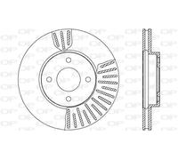BDA2648.20 OPEN PARTS Disco freno per NISSAN