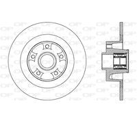 BDA2708.30 OPEN PARTS Disco freno per RENAULT