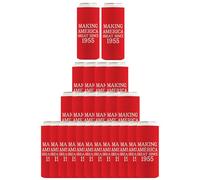 Bday Gifts for 70th Birthday Making America Great Since 1955 - Confezione da 24 termorefrigeratori ultra sottili per bevande