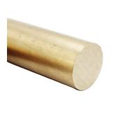 BDAYEK Tubo di Ottone 1 Barra Tonda in Ottone, Lunghezza 500 mm, for Manico di Coltello Fai da Te, Materiale for modellismo, Tubo Filo Circolare(Diameter 5mm)