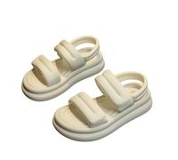 BDBDFYF Sandali Donna estive con Sola Spessa per Donne Summer Versatile Casual Sports Scarpe da Spiaggia Donne-bianco-37