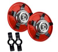 BDCPMT Disco diserbo, Piastra diserbo a Doppio Uso for Tosaerba, Testina di Taglio for Disco diserbo Domestico, decespugliatore a Disco Anfibio for Erbacce, Lama di Taglio(2pcs)