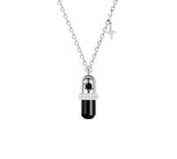 BDDCYWY Collana Creative Capsule Design a Sospensione Coppia Couple Regalo per Lui/lei nelle collane di San Valentino per Le Donne