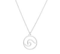 BDDCYWY Collana ondulata con Un Cerchio di bellissime Onde Dolci ondata Surf di Gioielli Femminili