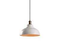 BDDCYWY Copertura in Vaso di Arte in Ferro Lampada a Sospensione, lampadario a v-intage Lanterna, Lampadina di Lampadina E27 per Il Magazzino dell'isola Cucina Garage Grande Cupola Country