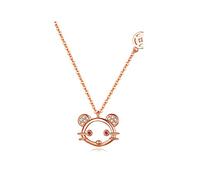 BDDCYWY Gioielli/collane La squisita implicazione della Forma Che Sei nel Mio Cuore, collane per Donne ， Collana a Pendente clavicola Lunghezza Totale 15,75 Pollici Pendenti delle Donne