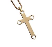 BDDCYWY Gioielli Nuovo Arrivo 2025 Christian Gesù Croce Citana a Sospensione Amuleto per Uomini Donne Preghiera Chiesa Accessori quotidiani Accessori con i Tuoi Accessori Dono Creativo alla Moda