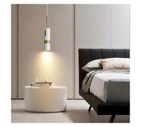 BDDCYWY Lampada a LED Creativa LED Light LAGGIO Singola Testa 5W Nero angolare rotabile Assalto Afferma del soffitto per Il bancone della Camera da Letto (Bianco Tri Color)