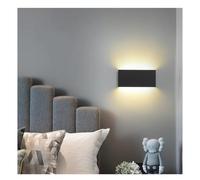BDDCYWY Lampada murale di Mattoni nordici Camera da Letto doratura Soggiorno Sala da Pranzo al Letto sconde Chiaro Moderno corridoio Nero Bianco LED (Oro)