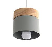 BDDCYWY Metal Chaner Macaron Colore Lampada appesa Atmosfera Atmosfera Luce Simpulla Singda Testa Smalla Lampada a Sospensione, per Foyer Camera per la Colazione Cucina Compresa (Colore: Verde) Star