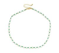 BDDCYWY Necklace Chain Chain Men Women Jeweller Fashion Fashion Natural Freshwater Pearls Seed Beads Boho Femme