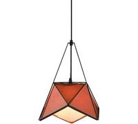 BDDCYWY Simple Metal Chaner Industrial E27 a Ciondolo a Testa Singola Lampada Minimalista Chaner Retroble Retro Retro Piccola Sospensione Decorazione del soffitto Light Decoration (Arancia)