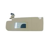 BDDXWSM Aletta Parasole Per Auto | Parasole Per Parabrezza | Per Seat Per Leon 2000-2006 | Protezione Solare Interna Parasole Auto(Beige,Sinistra)