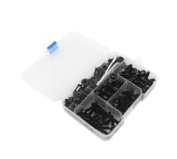 BDDXWSM Dadi e bulloni Bulloni per Parabrezza per Moto per Y&amaha Yz Dz Bws Ybr 125 R125 R6 Tmax Kit di Fissaggio con Viti Kit bulloni carenatura(Nero)