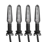 BDDXWSM Indicatore Di Direzione Scorrevole Per Motocicletta Per MT-125 MT-15 MT-25 MT-03 MT-07 MT-09/SP MT-09 TRACER MT-10/SP Luci ausiliarie laterali(4 pezzi)