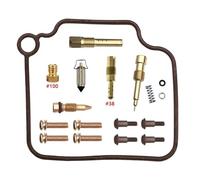 BDDXWSM Kit di Riparazione E Ricostruzione Carburatore Moto per Piaggio Beverly 250 BEVERLY250 Float Carb Carburatori Parti Kit di Riparazione del Carburatore(Colore 2)