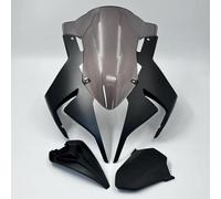 BDDXWSM Parabrezza Anteriore Per Moto, Cupolino, Deflettori Antivento, Protezione Per CFMOTO 450SR 450 SR SRS 2022 2023 2024 Paravento(Nero opaco,X-3)