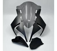 BDDXWSM Parabrezza Anteriore Per Moto, Cupolino, Deflettori Antivento, Protezione Per CFMOTO 450SR 450 SR SRS 2022 2023 2024 Paravento(Nero opaco,X-2)