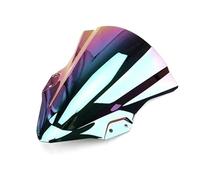 BDDXWSM Parabrezza Per Moto, Cupolino, Deflettori D'aria Per Per Ninja 250 Per 400 Per Per EX400 2018-2023 Paravento(Iruidio)