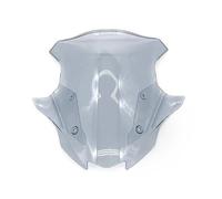 BDDXWSM Parabrezza Per Moto, Protezione Deflettori Antivento Per Per Versys 650 2023-2024, Spoiler Per Cupolino Anteriore Paravento(Fumo)