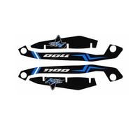 BDDXWSM Paramani per Motociclette Protezione per Le Mani Scudo Protettivo per H&Onda Africa Twin CRF 1100L CRF 1100 L CRF1100L Adventure con Adesivi Decalcomanie Motocicletta Paramani(Colore 6)
