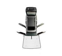 BDDXWSM Parasole E Alette Parasole Per Auto - Modello Per Jazz 2008-2013 - Copertura Completa Per Finestrini - Protezione Anti-UV - Accessori Auto Parasole Auto(Front Windshield)