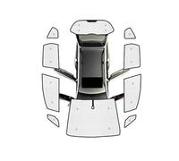 BDDXWSM Parasole E Alette Parasole Per Auto - Modello Per Jazz 2008-2013 - Copertura Completa Per Finestrini - Protezione Anti-UV - Accessori Auto Parasole Auto(All Sunshades)