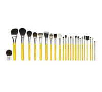 Bdellium Tools Professional Makeup Brush Studio Series - Set di pennelli di lusso da 24 pezzi con custodia arrotolabile