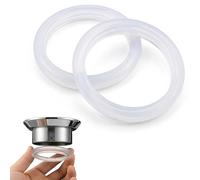 BDEPSTR 2 Pezzi Guarnizione in Silicone per DeLonghi Dedica EC680 EC685, Anello di Tenuta Sottocoppa Ricambio per Macchina Caffè Espresso, Silicone Alimentare ad Alta Resistenza