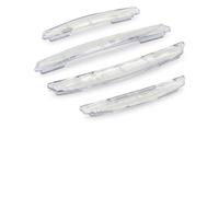 BDEPSTR 4 Pezzi Strisce Salvaporta Auto Trasparenti, Protezione Portiera Auto in PVC Anti-Collisione e Antigraffio, Paracolpi Bordi Auto Invisibili e Universali, Kit di Protezione Anti-Urto