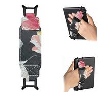 BDEPSTR Cinturino Universale per E-Reader e tablet, Cinturino Morbido da Mano Supporto Leggero con Fascetta Elastica Impugnatura per Tablet ad Alta Elasticità, Fiori