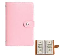 Bdfgh Libro di sfide di risparmio per coppie, riutilizzabile, formato A6, raccoglitore per denaro o buste per contanti, pianificatore del budget, Saving Challenge UK