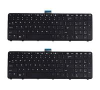 Bdfhjln 2X Tastiera Inglese Portatile US per ZBOOK 15 17 G1 G2 PK130TK1A00 SK7123BL