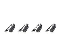 Bdfhjln 4X PS5712TG Gigabit Power Al Ethernet Splitter 10/100 / 1000Mpbs RJ45 Supporto Splitter IEEE802.3 Af/At (30W) PoE