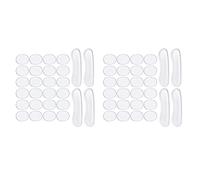 Bdfhjln 56 Pezzi Ammortizzatori Tamponi Gel Silenzioso Silicone 3 Colori Tampone Smorzamento Tamponi di per Tamburi Controllo Tono