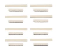 Bdfhjln 8X Chitarra Classica Bone Scanalato Saddle Dado di Regolazione