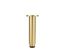 BDFJEDS Piedini per Mobili Gambe for mobili regolabili multiuso in alluminio, universali, in metallo, for divano letto, con 4 pezzi(Gold-75-110MM)