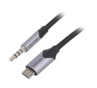 BDGBH Cavo Jack 35mm MaschioMicro USB-B Maschio 2m Nero VENTION