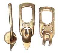 BDHDHWEFE Morsetto a becco d'anatra for frizione di sollevamento for calcestruzzo resistente, occhiello prefabbricato in acciaio legato, portata da 2800 libbre a 11000(Gold,2.5T)