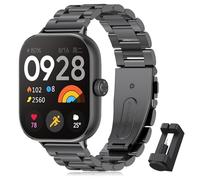 BDIG Cinturino in Metallo Compatibile con Xiaomi Redmi Watch 5/Xiaomi Mi Band 9 Pro, Senza Gap Cinturino di ricambio per Xiaomi Redmi Watch 4/Xiaomi Mi Band 8 Pro